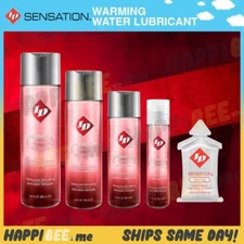 ID  Sensation Warming Water Lubricant🍯Couples Water REAL FEEL Glide Sex Lube