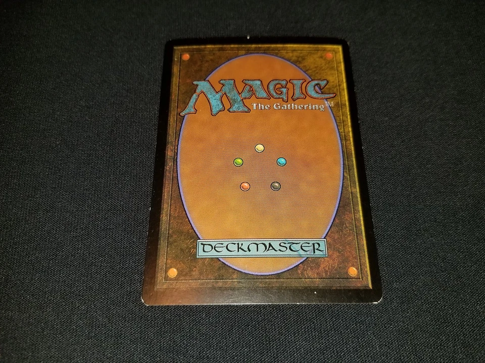 MTG 1x Mirrodin rare land MP German FOIL Glimmervoid ships w/ tracking - Image 2 of 2