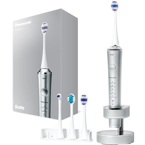 Panasonic EW-DP57-S Doltz Schallvibrationszahnbürste hochwertiges Modell silber - Bild 1 von 8
