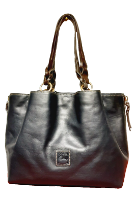Dooney & Bourke Florentine Leather Large Zip Barlow Satchel in