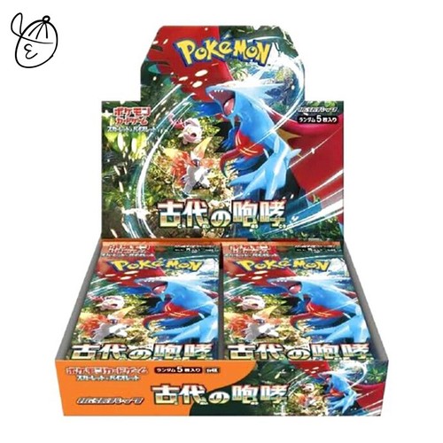 Pokemon Card "Ancient Roar" Booster Box SV4K Scarlet & Violet Japanese TCG NEW