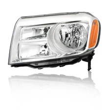 Halogen Headlight HeadLamp Assembly For Honda Pilot 2012 2013 2014 2015 Left