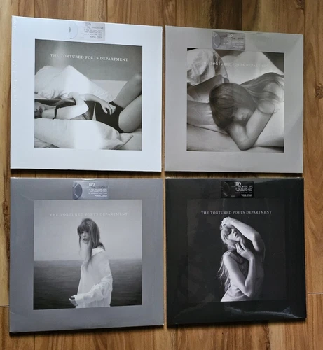 LAST SET 🤍 Taylor Swift The Tortured Poets Department Vinyl 4 Album Set NEW