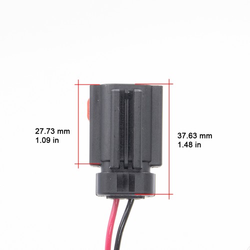 Conector para Chrysler, Dodge, Jeep, Ram, Fiat. Mujer. 2 PIN. 5017117AA - Imagen 4 de 5