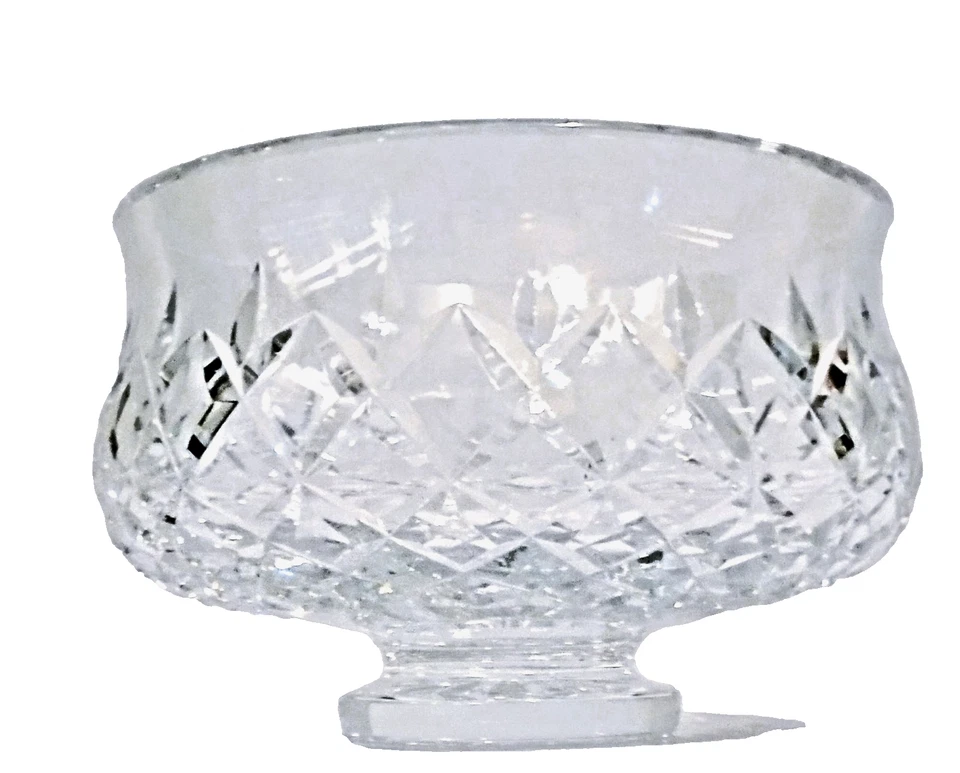 Waterford Crystal Large 8" Comeragh Pedestal Centerpiece Fruit Bowl - Image 2 of 4