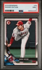 2018 Bowman Shohei Ohtani #49 Rookie Card PSA 9 MINT