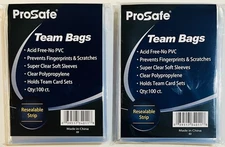 10000 Card Sleeves Resealable Team Bags Holder Trading Sports Card Protection