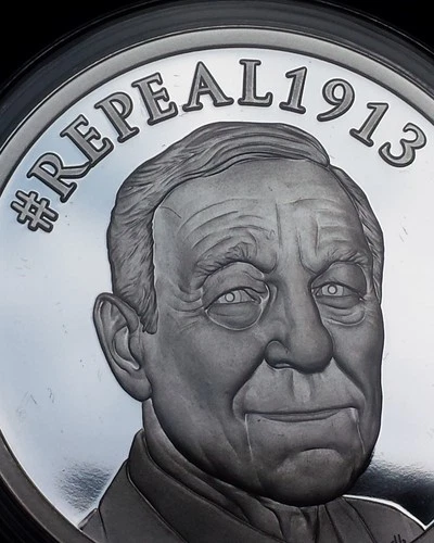 2022 Repeal 1913 1 oz. Silver Shield Proof Medallion World War MEme #14