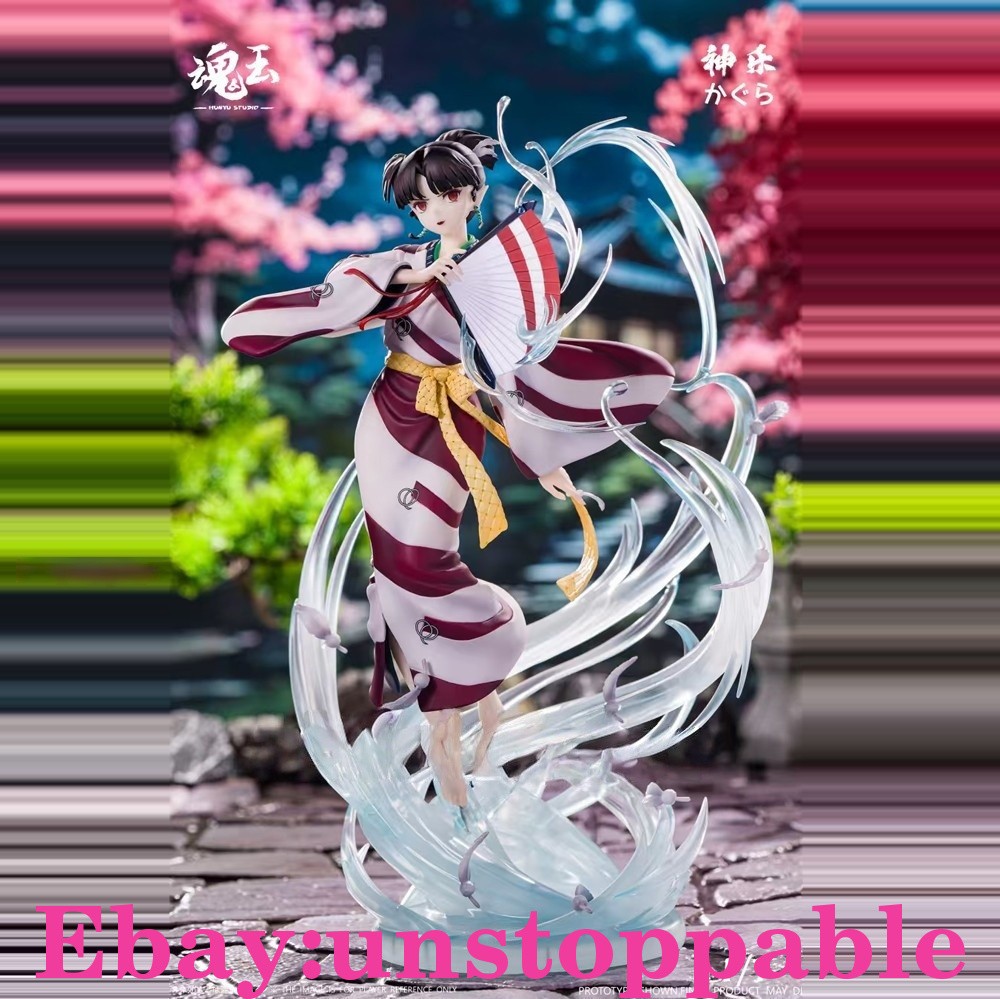 HunYu Studio KAGURA Modelo Pre-orden Inuyasha Pintado Escala 1/7 PU Anime PVC