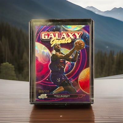 Tracy McGrady #080/150 Topps 2026 Chrome Galaxy Greats Raptors GG-23 /150