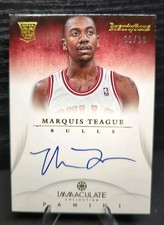 2012-13 Panini Immaculate Collection Marquis Teague Rookie Inscriptions Auto /99