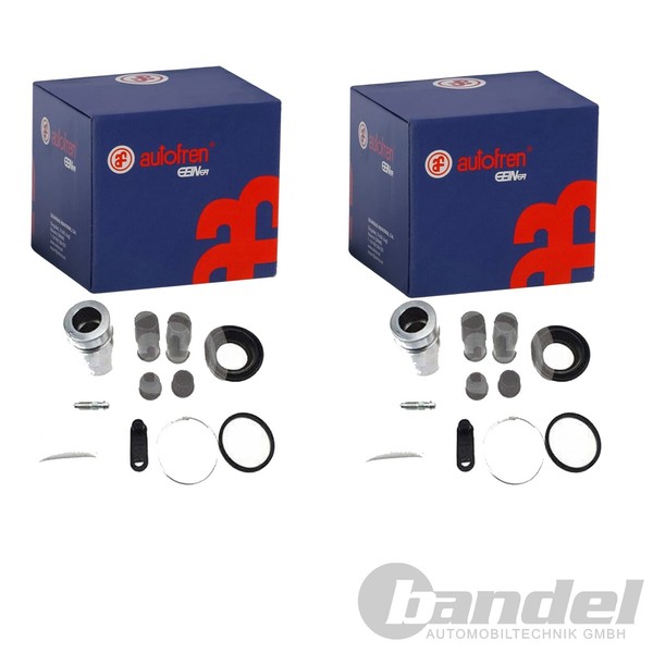 2X Autofren Bremssattel RAPARATUR-SATZ Hinten Passend FüR BMW 3 7-image