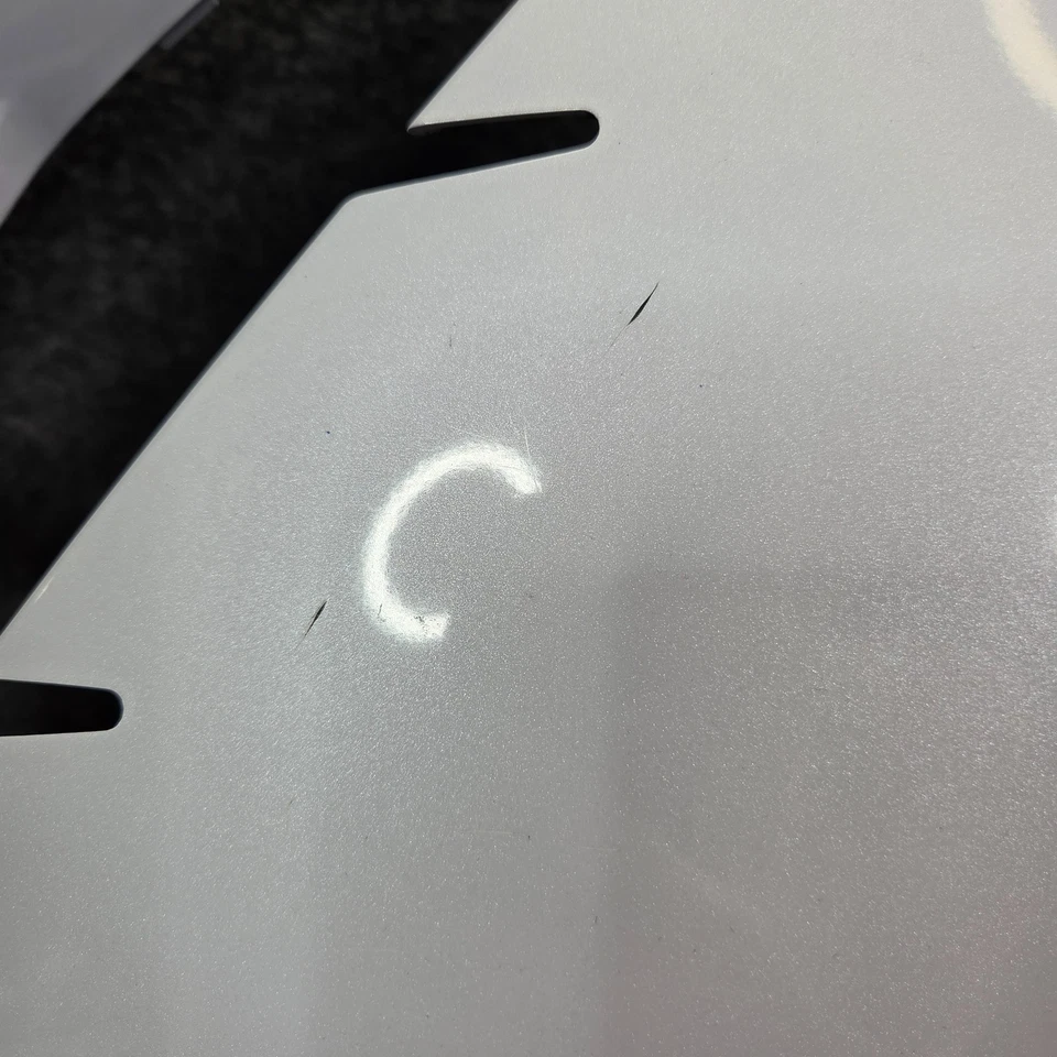 Kawasaki ZX-14R 2012 OEM delantero derecho inferior medio carenado blanco perlado Foto 3 de 4