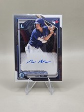 2024 Bowman Sam Shaw Chrome Prospect Autograph 1st Bowman #CPA-SS - Blue Jays