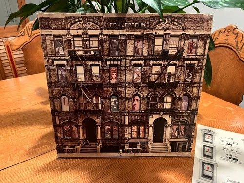 Led Zeppelin Physical Graffiti  2X LP Original Vinyl Die Cut W/Insert EX++/EX++