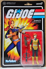 GI Joe Scarlett Counter Intelligence Reaction Figures Super 7 NIP