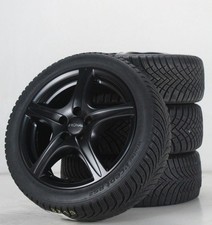 Skoda Fabia II 5J Winterräder 16 Zoll Felgen Ronal R56 schwarz KBA 49613
