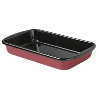 Riess Auflaufform 38X22,5X7Cm, Emaille, Rot