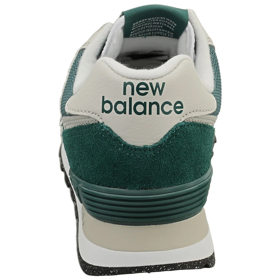 New Balance Chaussures 574 Vert Unisex Mode - Photo 4/4