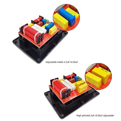Adjustable Crossover for Bookshelf Speakers 280W 6dB/12dB High and Low Two way