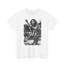 Rory Gallagher Graphic T-Shirt - Vintage Blues Rock Guitar Legend