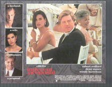Indecent Proposal 11x14 Lobby Card Robert Redford Demi Moore Dark Romance