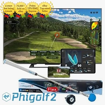 Phigolf2 Flex Home Golf Simulator WGT E6PHG-200 [Ugrade] - Express/kein Tarif in den USA - Bild 1 von 4