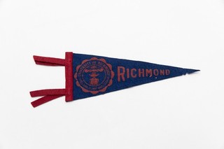 Vintage University of Richmond Mini Souvenir Felt Pennant 9"