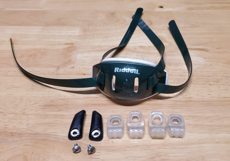 Riddell Speedflex Kelly Green Chinstrap Lot *Brand New*