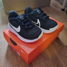 Nike Star Runner 4 Sneakers Toddler Black White Anthracite 4 C