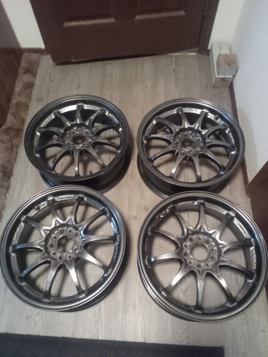 JDM Volk Racing Rays CE28N Wheels Rims 18x8.5j 44 5x100