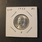 1953-S Washington Silver Quarter In Brilliant Uncirculated Condition