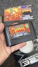 Doom 32X - Boxed with Manual - Sega 32 Meg