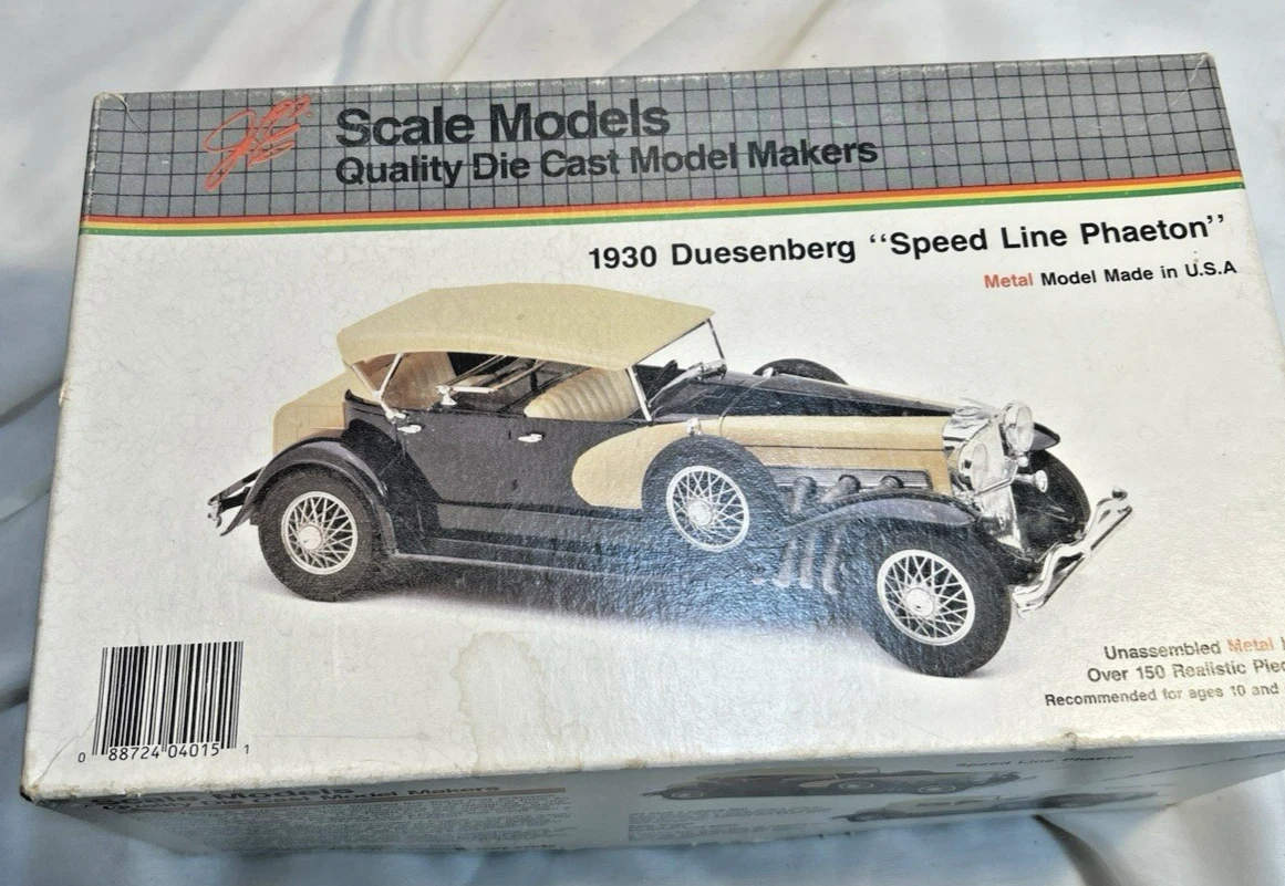 Duesenberg Model Car In Vintage Automotive Toy Models & Kits for