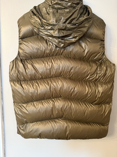 CP Company Direct Down (DD) Shell Lens Gilet Size 54 XL / XXL 24” P2P Khaki - Bild 4 von 13