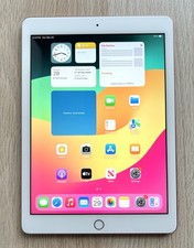EXCELLENT APPLE IPAD 6th GEN 128GB WIFI ROSE GOLD 9.7in TABLET A1893 GOOD BATT