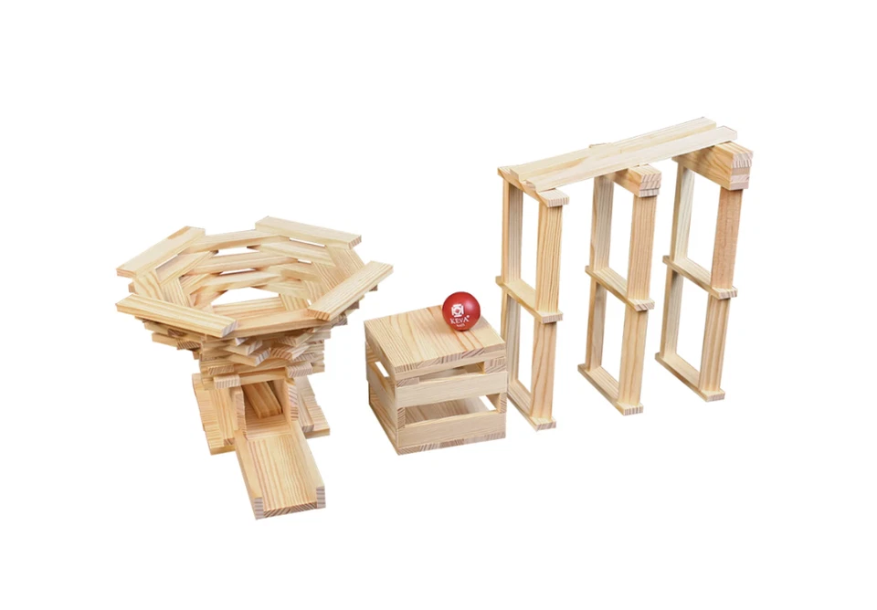 Juego de 200 tablones KEVA Contraptions - Envío gratuito Foto 4 de 4