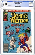 Dennis the Menace #7N CGC 9.8 Newsstand 1982 4643158010