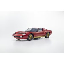 Lamborghini Miura P400 1/12 Diecast Red Classic Supercar Used