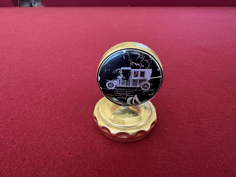 ACCESORIO TERMÓMETRO VINTAGE AÑOS 50 1960 AUTO CAMIÓN CHEVY FORD MOPAR GM HOTROD Foto 2 de 4