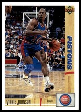 1991-92 Upper Deck #132 Vinnie Johnson