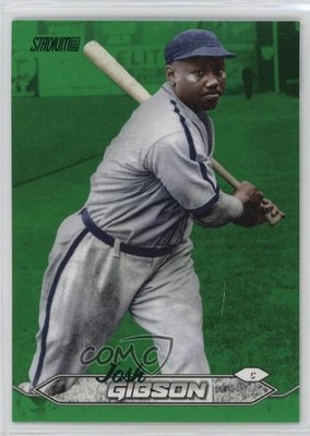 2024 Topps Stadium Club Green Foil 57/199 Josh Gibson #107 HOF 1ax