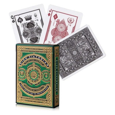 High Victorian Green THEORY11 Theorie 11 Luxus Spielkarten Deck Magic Tr
