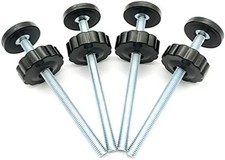 4 Pack Baby Gate Threaded Spindle Rod Replacement
