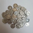 (Lot of 50) 1930's Mercury Dimes 90% SILVER ***Exact Circulated Coins Shown***