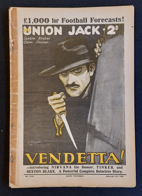 Sexton Blake Union Jack # 1156 / G H Teed / Vendetta