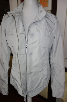 Marc o Polo Sommerjacke Gr. 40 beigegrau