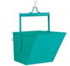 IMER BENNA PER SCARICO BENNA TRAPEZOIDALE DA 120 lt PER CARRELLO ELEVATORE