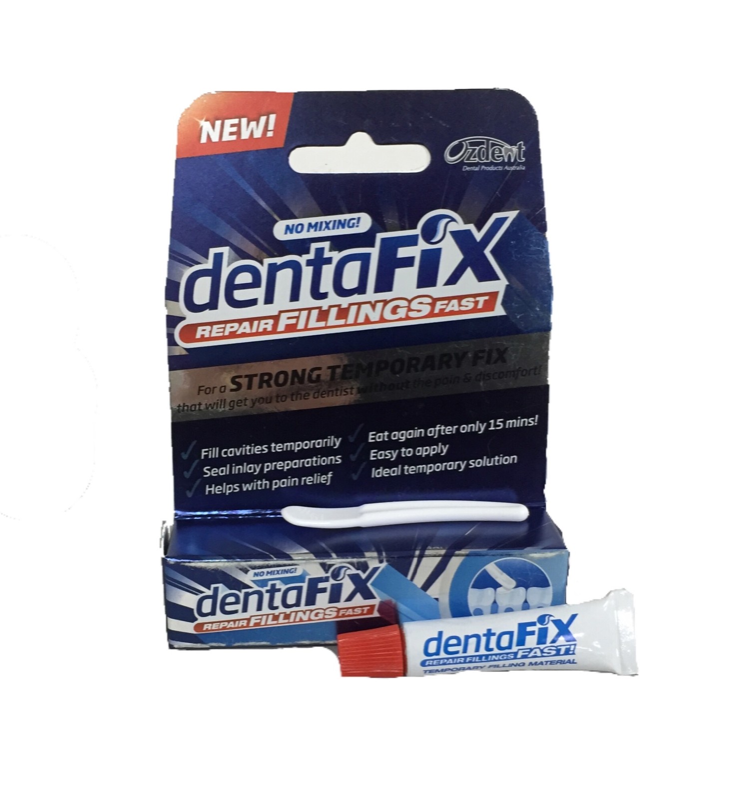 Dentafix Temporary Filling Repair Repair Fillings FastStrong