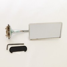 Hot Rod Curved Arm Door Edge Rectangular Peep Mirror Hot Rod Curved Arm Door Edge Rectangular Peep Mirror